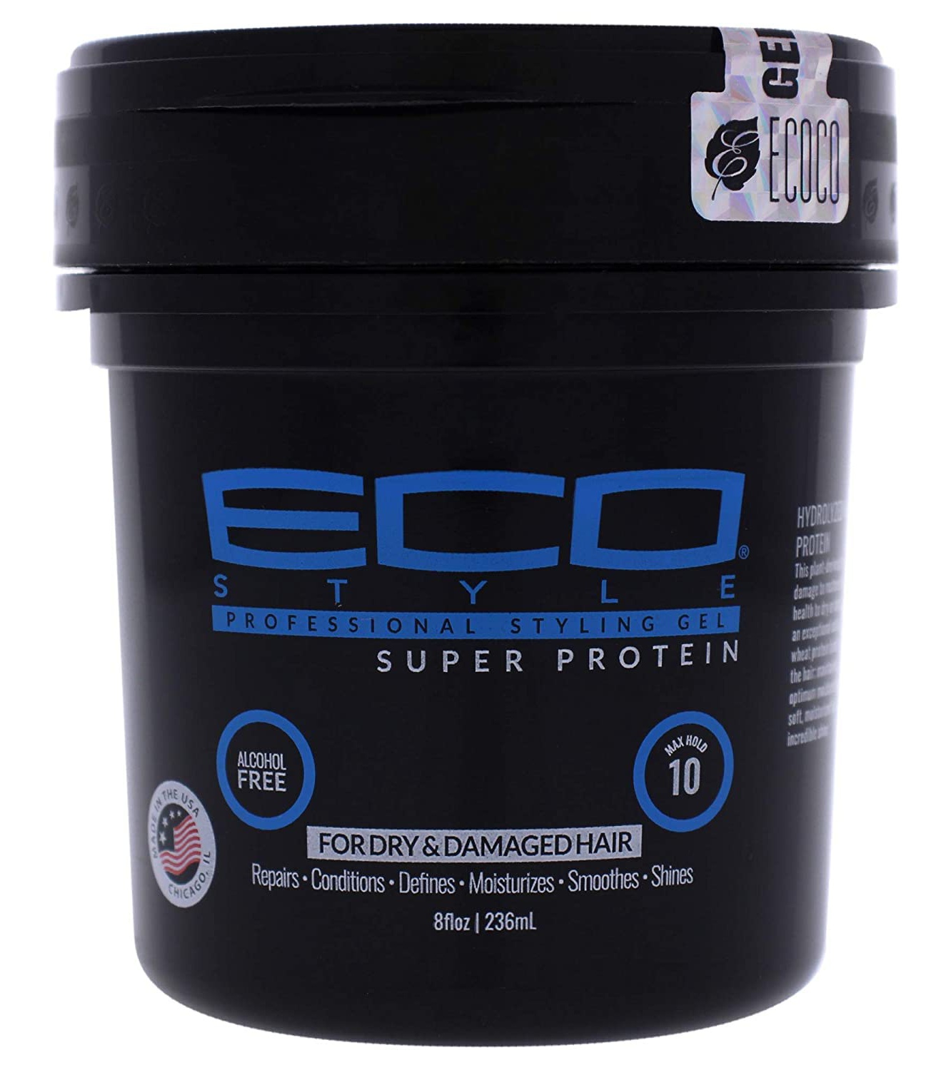 Eco Style Professional Styling Gel Super Protein