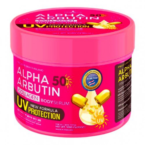 Precious skin Thailand Alpha Arbutin Collagen Body Serum SPF50