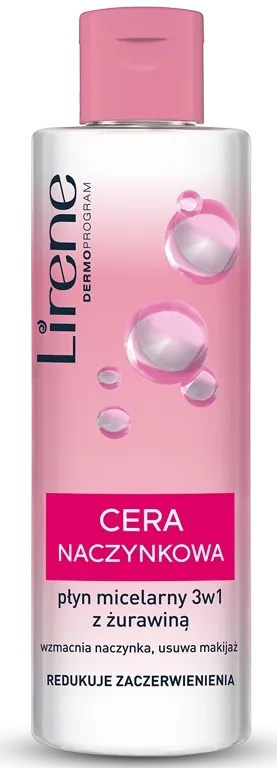 Lirene Capillary Skin 3in1 Micellar Fluid With Cranberry