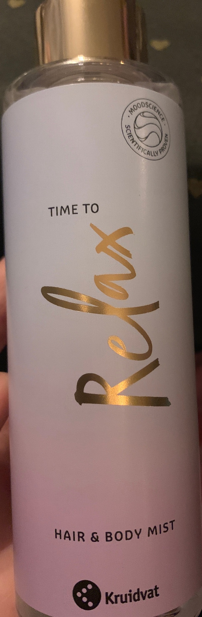 Kruidvat Time To Relax Hair & Body Mist