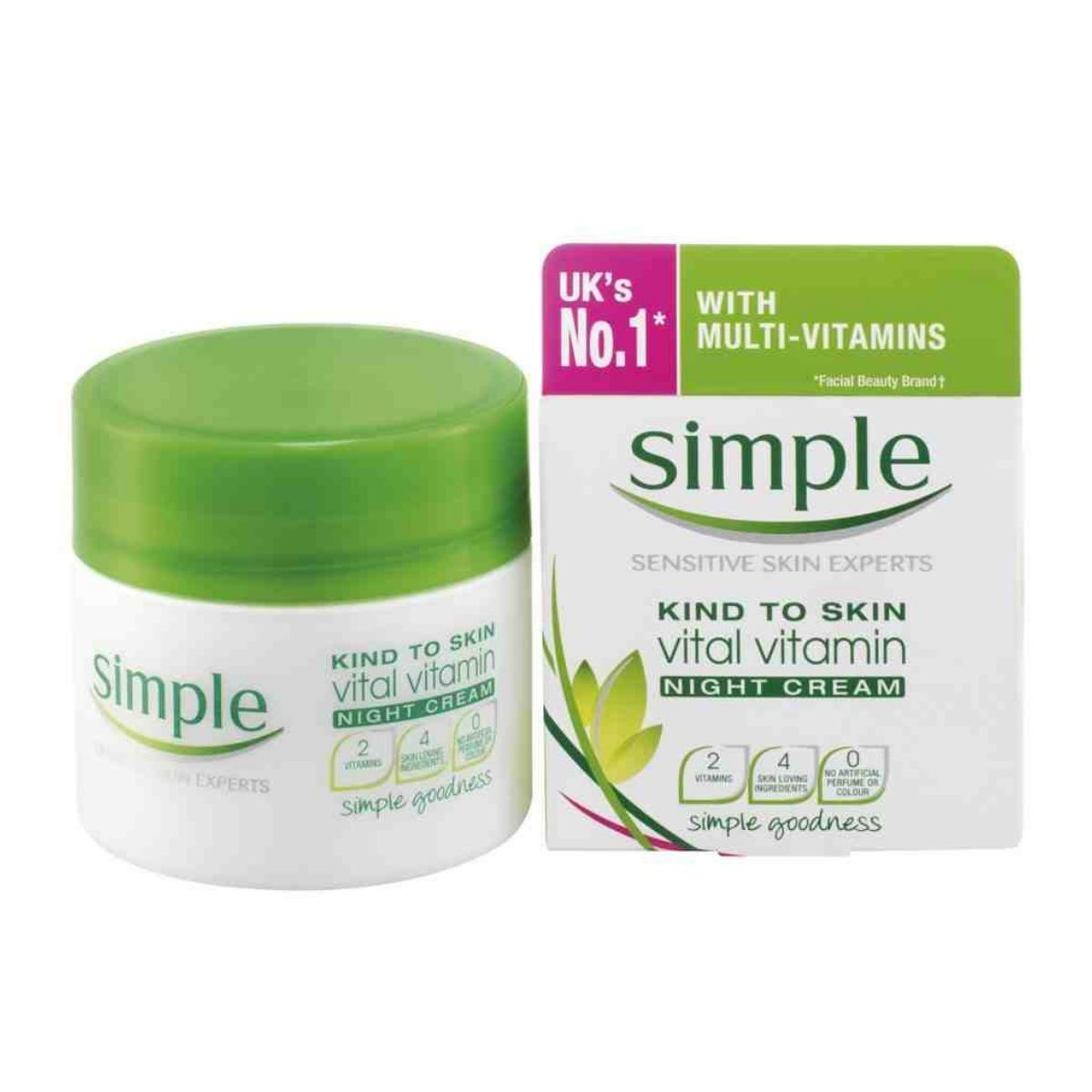 Simple Kind To Skin Vital Vitamin Night Cream