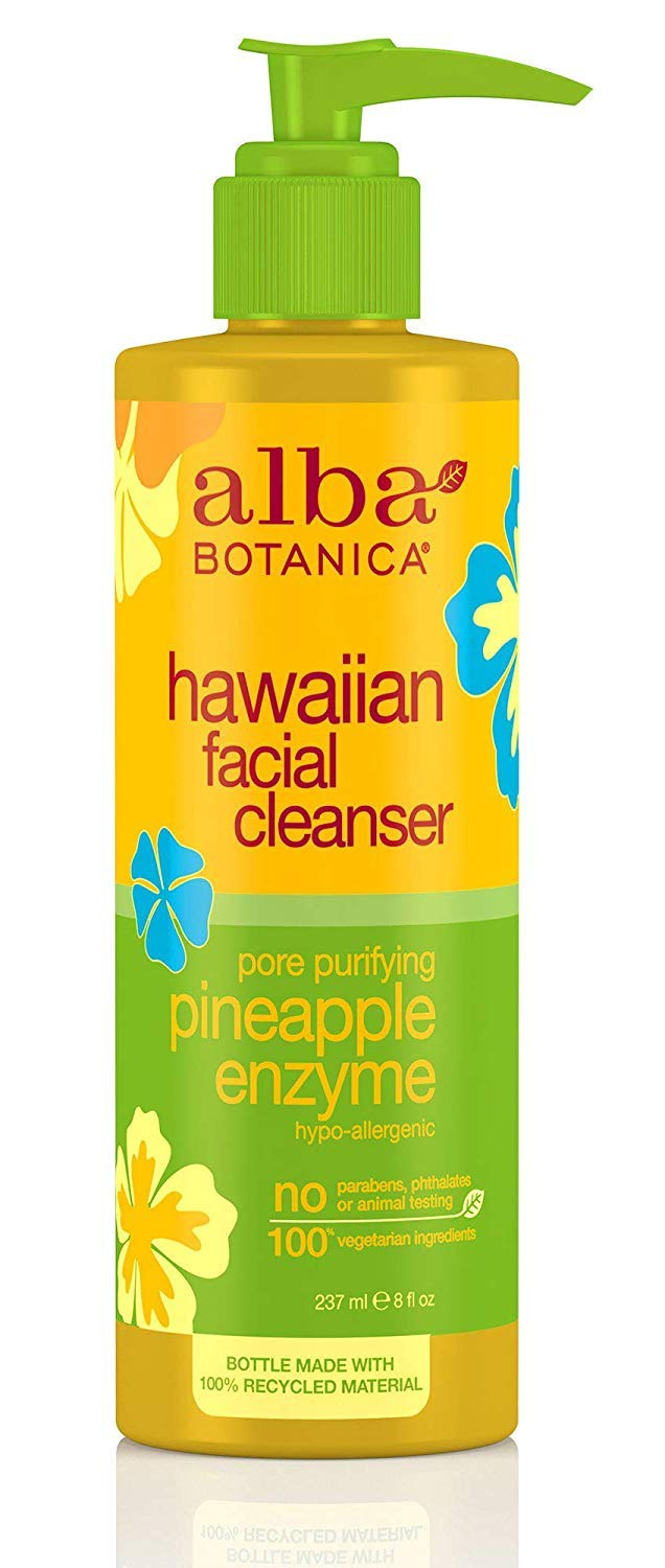 Alba Botanica Hawaiian Facial Cleanser Pore Purifying Pineapple Enzyme