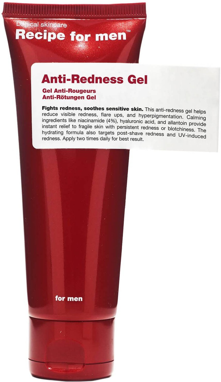 Recipe for men Anti-redness Gel