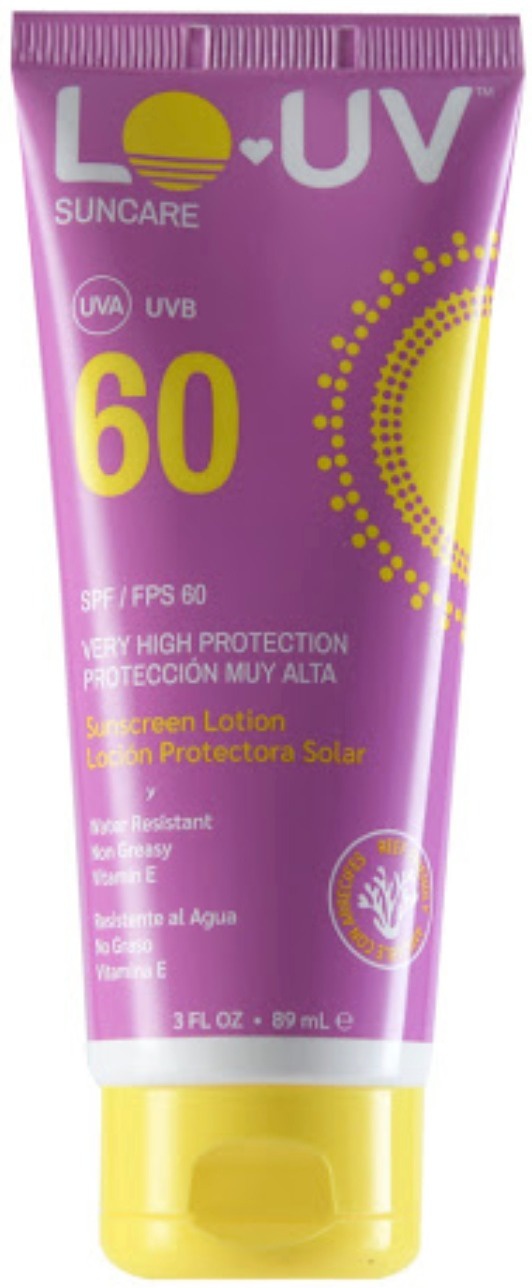 LO UV Sunscreen Lotion 60 SPF
