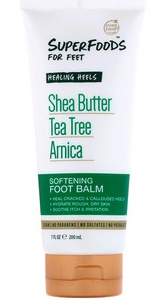 Petal Fresh Pure, Superfoods For Feet, Healing Heels Softening Foot Balm, Shea Butter, Tea Tree & Arnica
