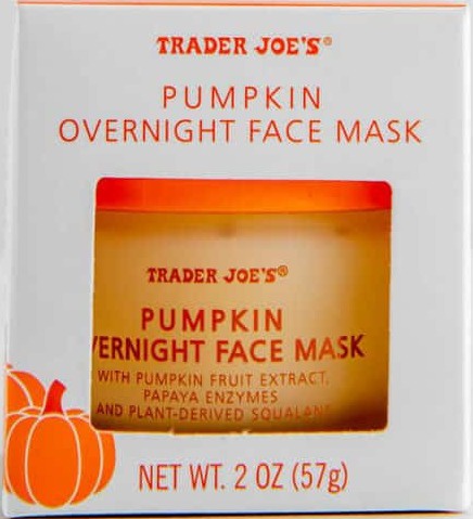 Trader Joe's Pumpkin Overnight Face Mask