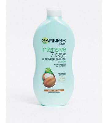 Garnier Intensive 7 Days Shea Butter Probiotic Extract Body Lotion Dry Skin