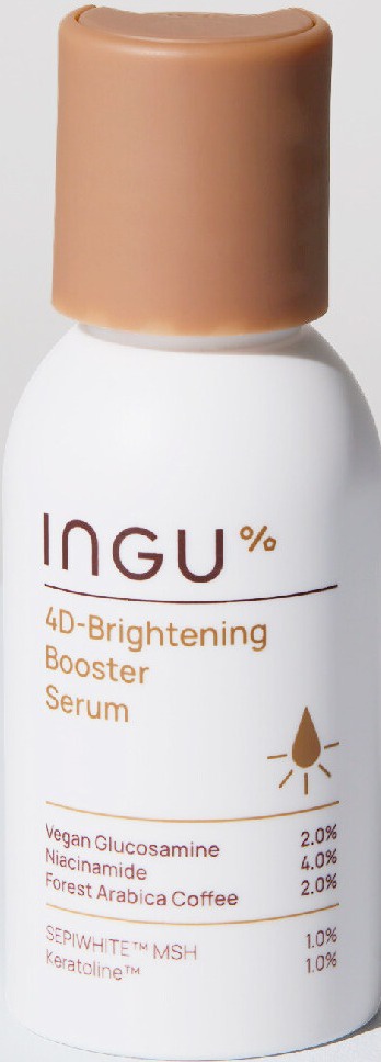 INGU 4d-brightening Booster Serum Dark Spots Antioxidant UV
