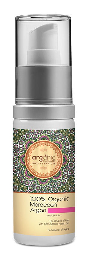 Arganic by Aryanveda 100% Organic Moroccan Argan Hair Serum