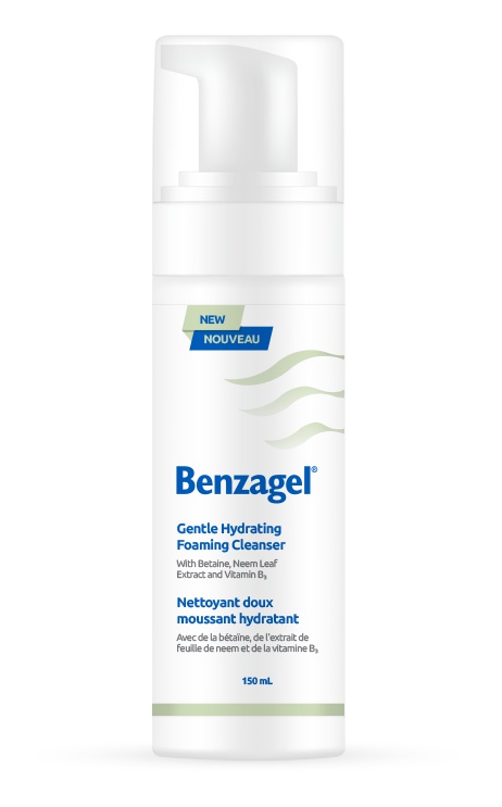Benzagel Gentle Hydrating Foaming Facial Cleanser