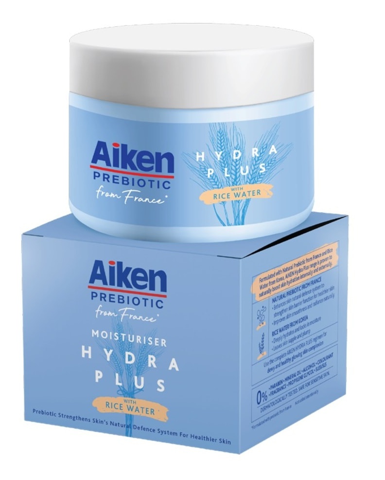 Aiken Prebiotic Hydra Plus Moisturiser ingredients (Explained)