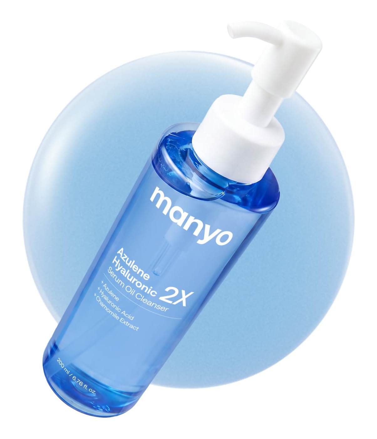 manyo Azulene Hyaluronic 2x Serum Oil Cleanser