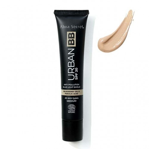 Alma Secret Urban BB Cream SPF20 40 Ml All Skin Types, Suitable For Pregnant Women, Alcohol Free, Vegan, Cruelty Free, Ecocert Cosmos Natural