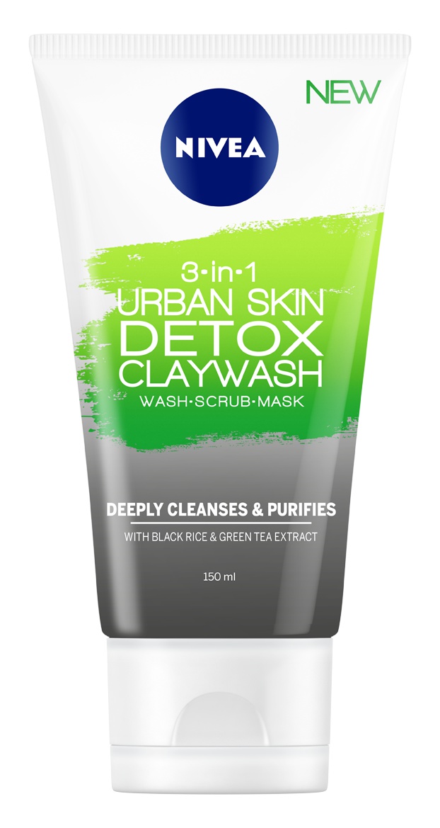 Nivea 3 In-1 Urban Skin Detox Clay Mask