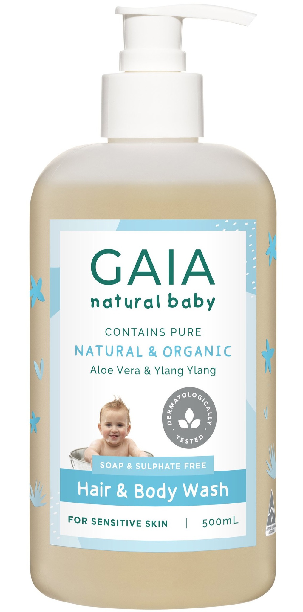 Gaia Natural Baby Hair & Body Wash