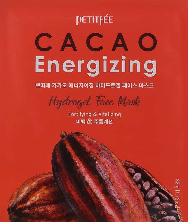 Petitfee Cacao Energizing Hydrogel Face Mask