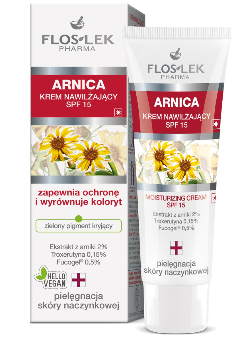 Floslek Arnica Moisturizing Cream SPF 15