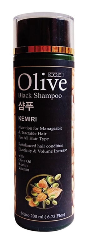 SYB Coe Olive Kemiri Black Hair Shampoo
