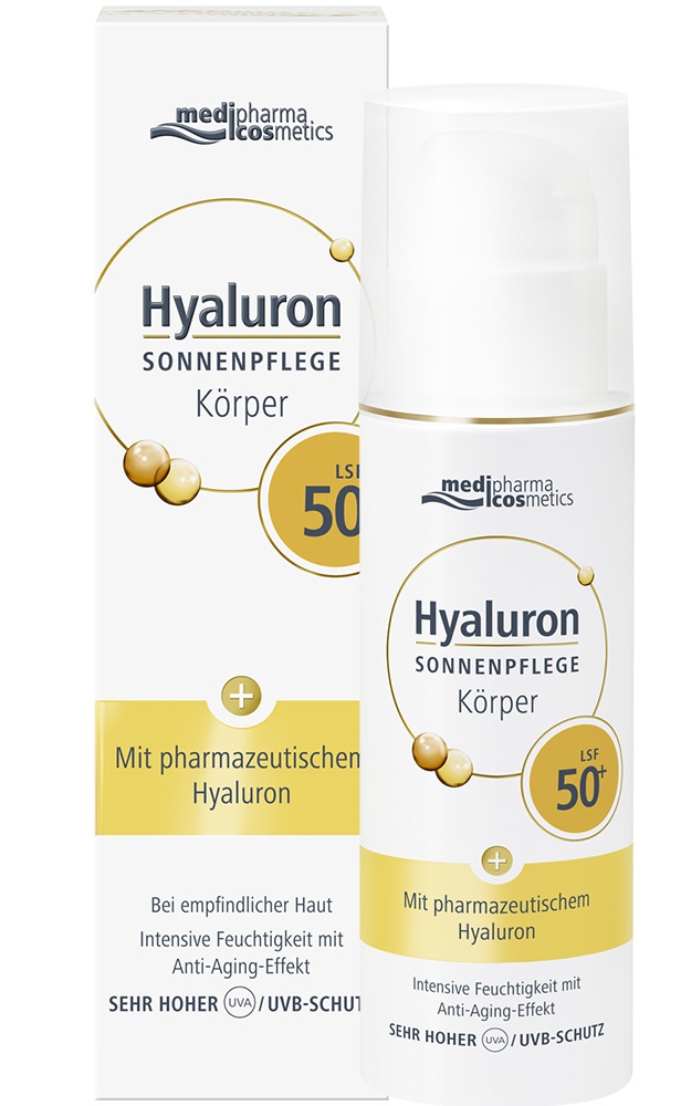medipharma Hyaluron Sonnenpflege Körper Lsf 50+