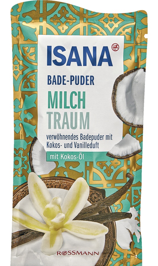 Isana Bade-Puder Milch Traum