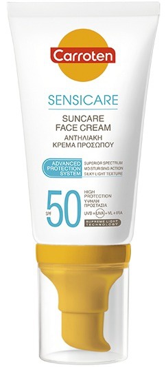 Carroten Sensicare Suncare Face Cream SPF50+