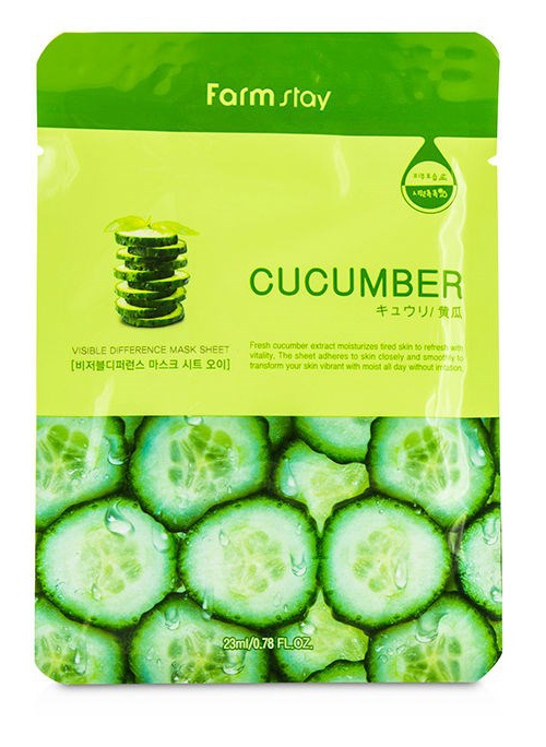 Farm Stay Visible Difference Sheet Mask Cucumber