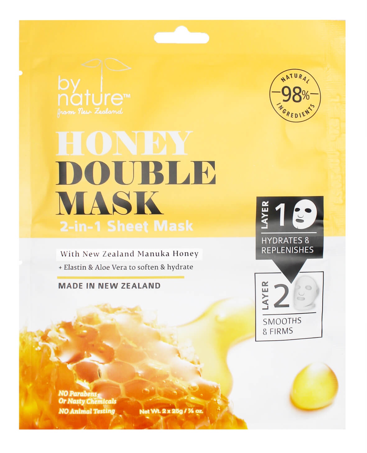 By Nature Honey Double Mask