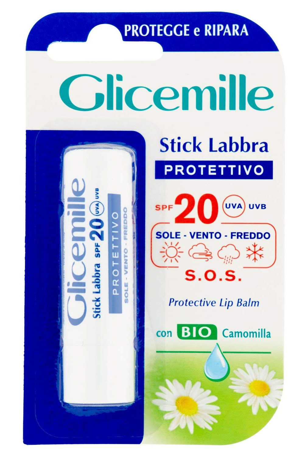 Glicemille Stick Labbra Protettivo