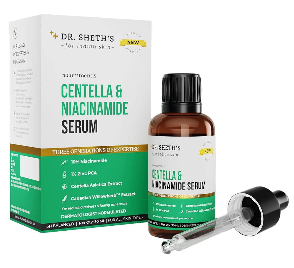 Dr. Sheth's Centella & 10% Niacinamide Face Serum