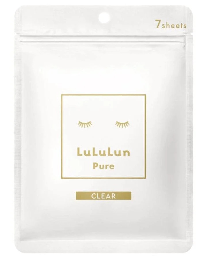 Lululun Pure Sheet Mask Clear (White)