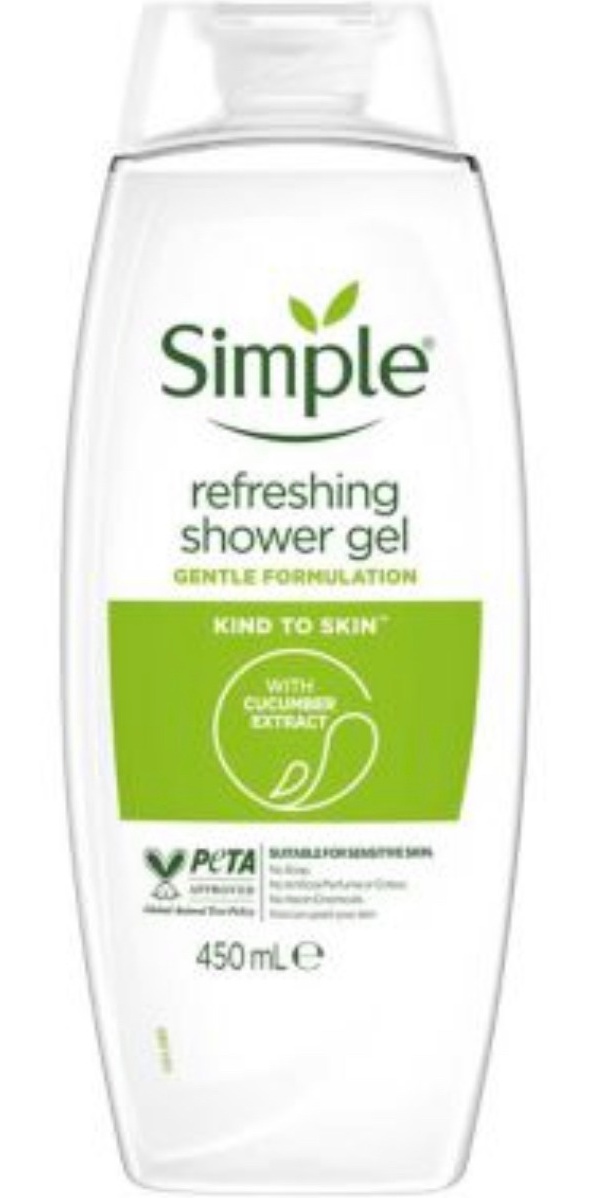 Simple Kind To Skin Refreshing Shower Gel