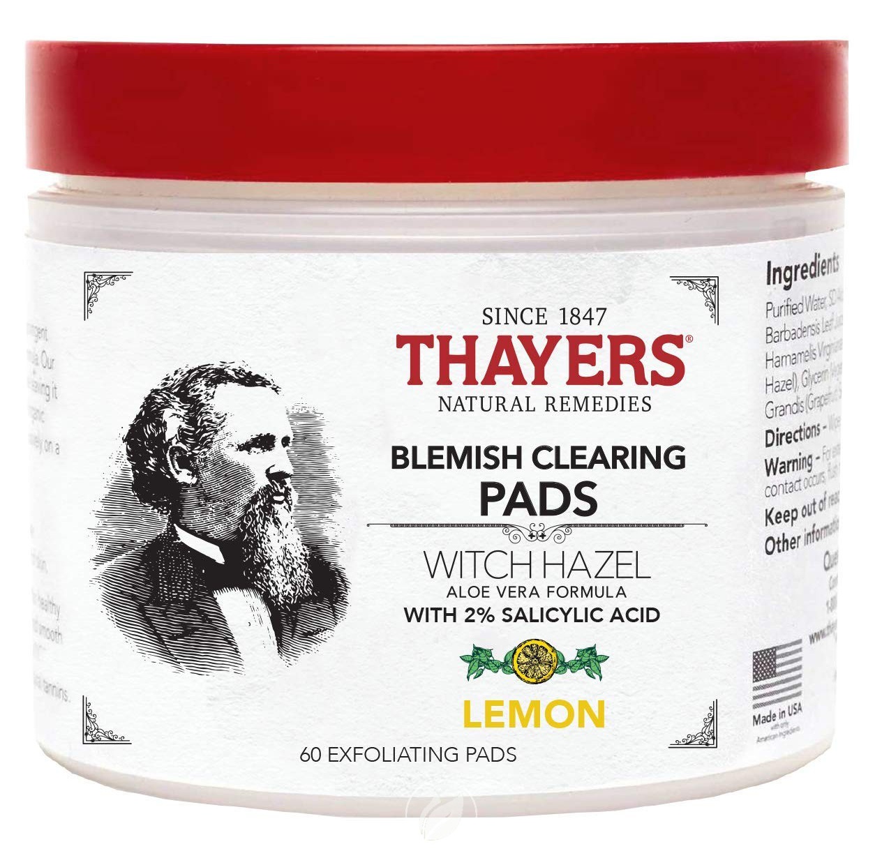 Thayers Natural Remedies Witch Hazel Blemish Pads