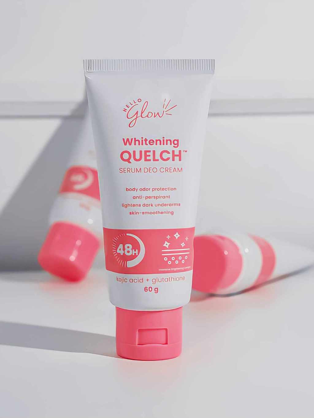 Hello Glow Whitening Quelch Serum Deo Cream