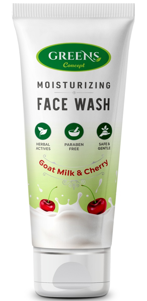 Lara & Daughters Greens Concept Moisturizing Goat Milk Face Wash