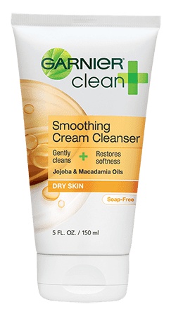 Garnier Clean+ Smoothing Cream Cleanser