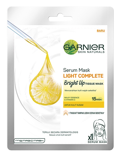 Garnier Serum Mask Light Complete Bright Up Tissue Mask