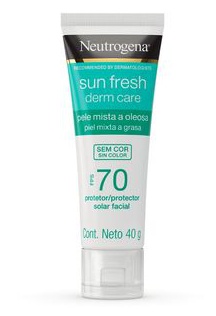 Neutrogena Protetor Solar Sun Fresh Derm Care FPS70