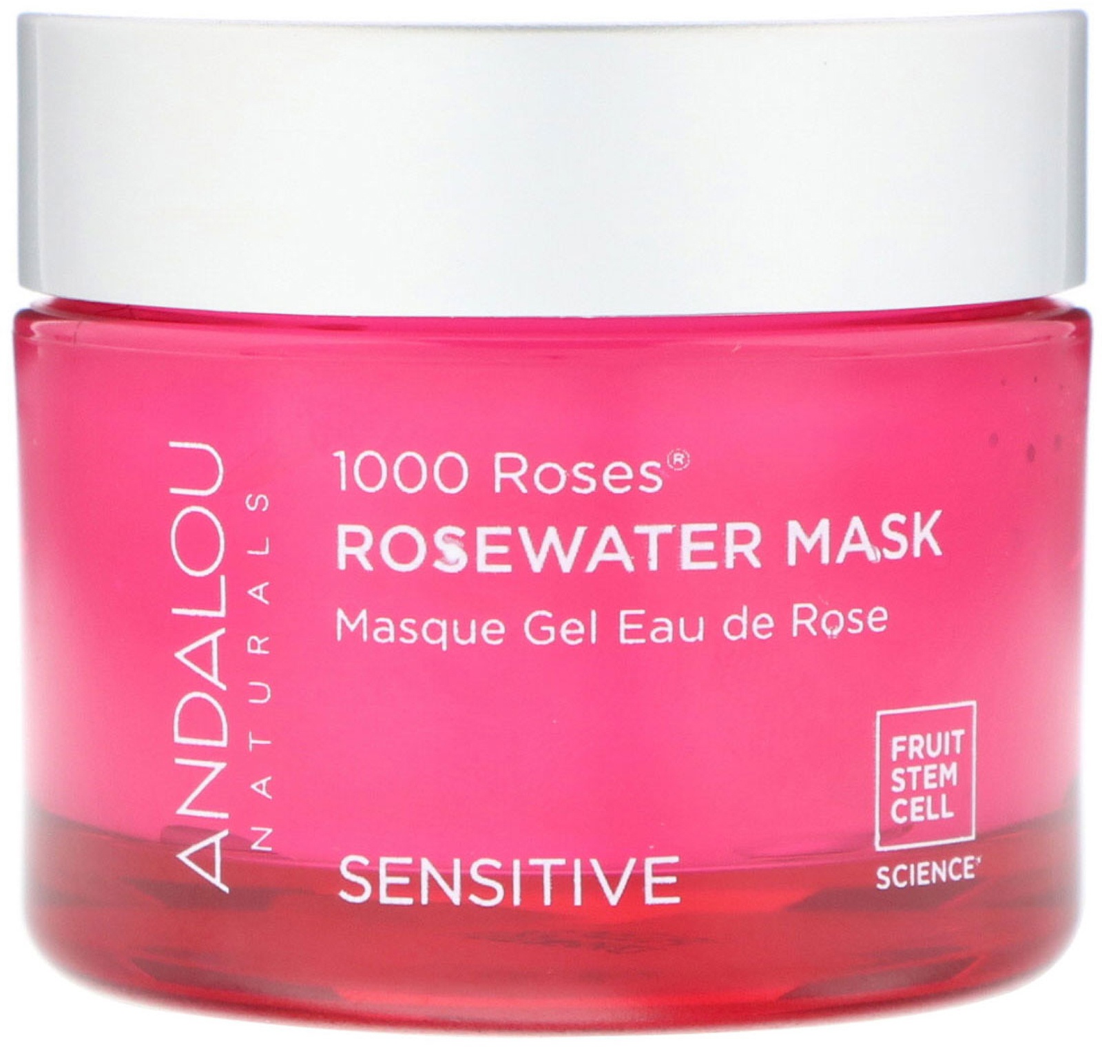 Andalou Naturals 1000 Roses, Rosewater Mask, Sensitive