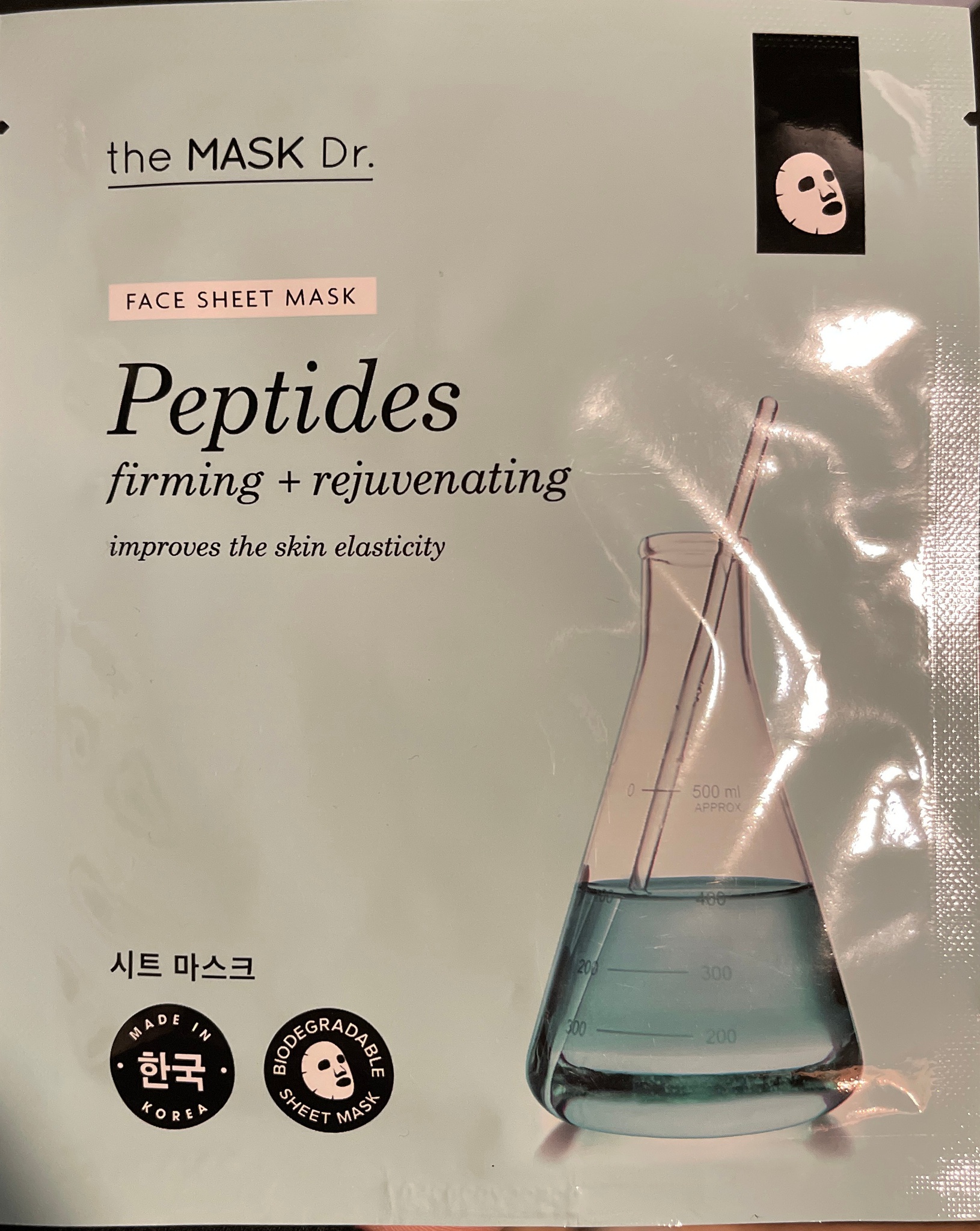 the mask dr. Face Sheet Mask Peptides
