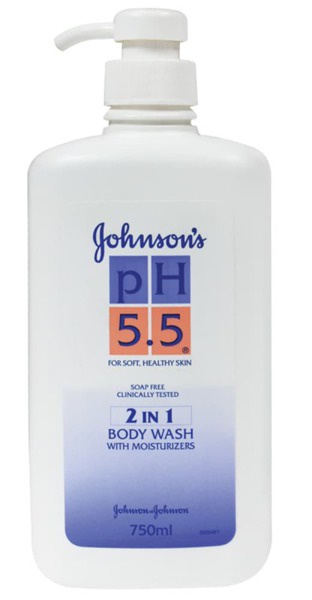 Johnson's pH 5.5 2in1 With Moisturizers Body Wash