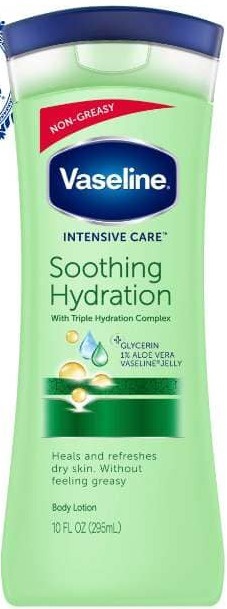 Vaseline Intensive Care Soothing Hydration With Triple Hydration Complex