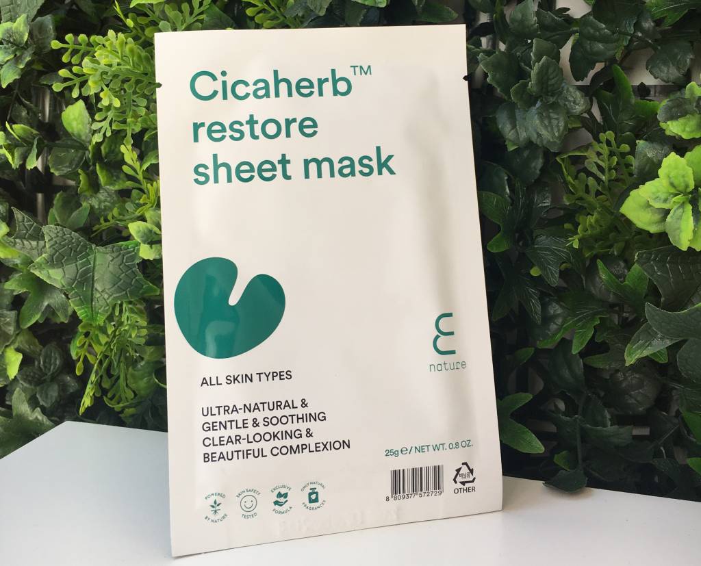Enature Cicaherb Restore Sheet Mask