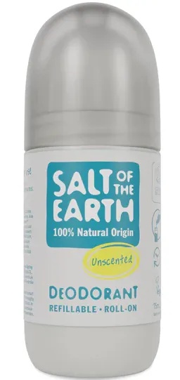 Salt of the Earth Unscented Natural Refillable Roll-on Deodorant
