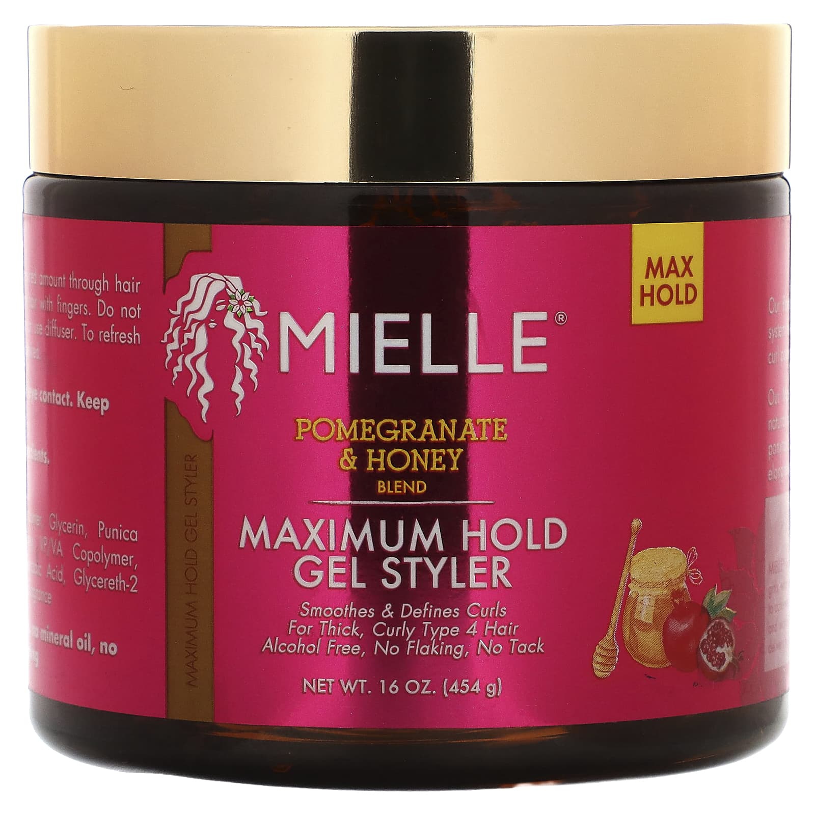 Mielle Pomegranate & Honey Blend Maximum Hold Gel Styler