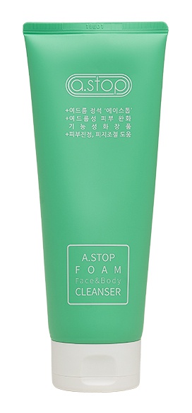A. Stop Foam Face & Body Cleanser