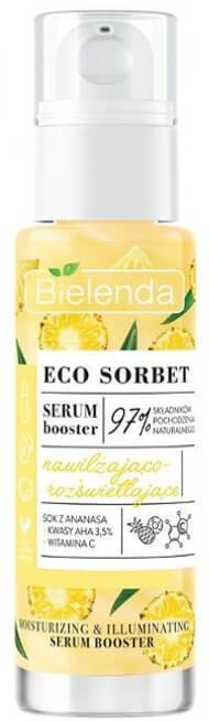 Bielenda Eco Sorbet Pineapple Serum Booster Moisturizing And Brightening Serum