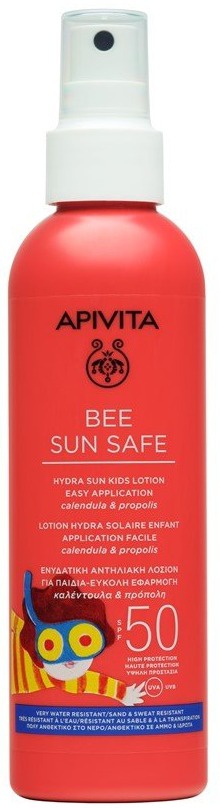 Apivita Bee Sun Safe Hydra Sun Kids Lotion-Easy Application SPF50