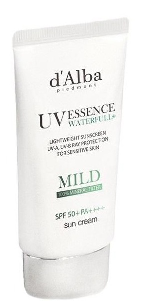 D'ALBA PIEDMONT UV Essence Waterfull+ Mild Sun Cream SPF50+/PA++++