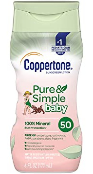 Coppertone Pure And Simple Baby