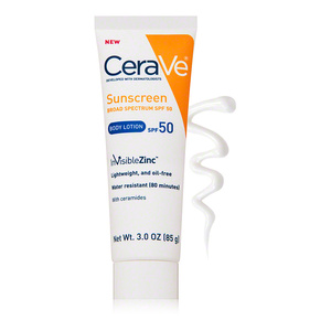 CeraVe Sunscreen Body Lotion Spf 50 ingredients (Explained)